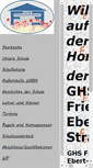 Mobile Screenshot of ghs-friedrich-ebert.eu